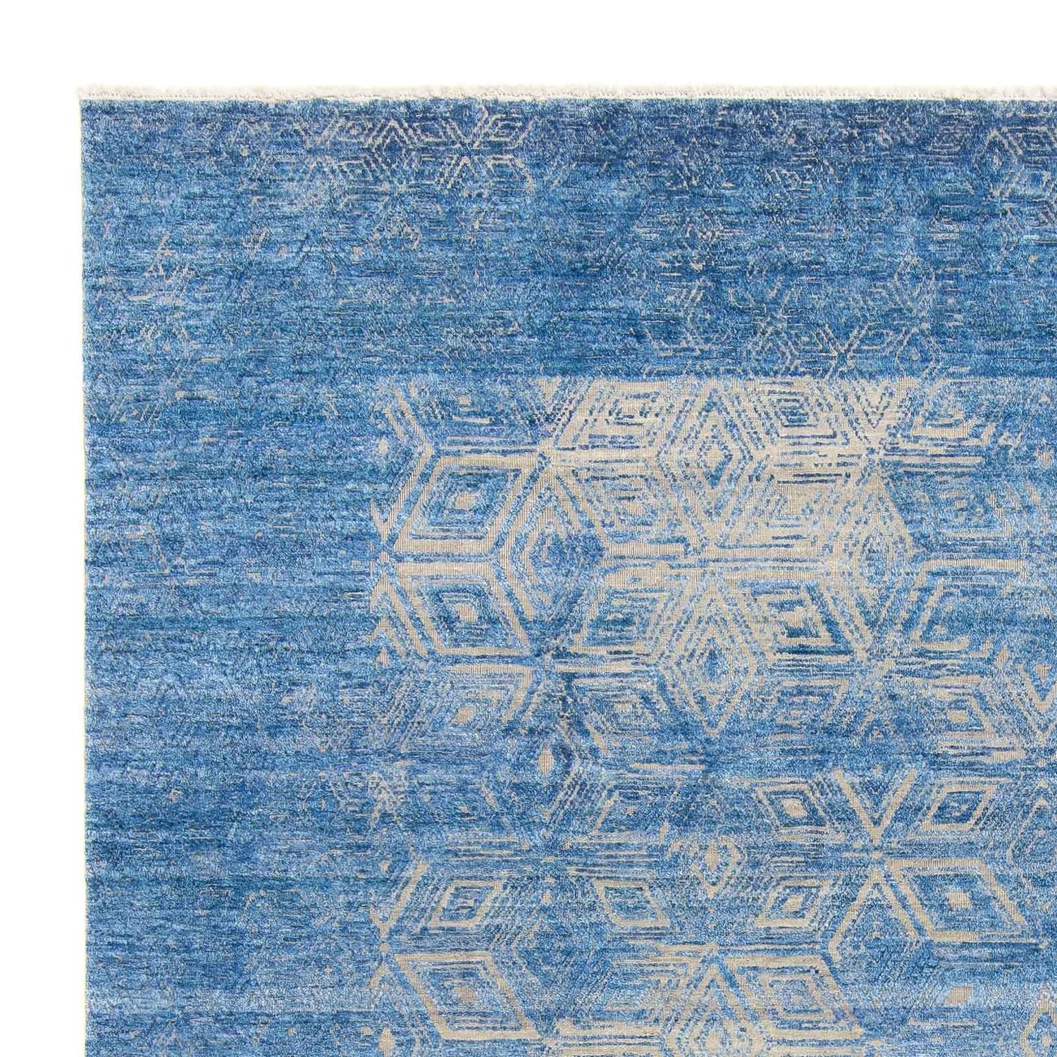 Tapis design - 307 x 248 cm - bleu