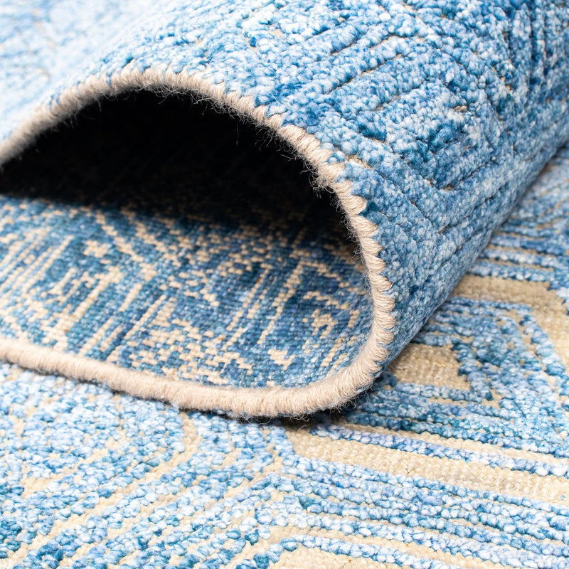 Tapis design - 307 x 248 cm - bleu