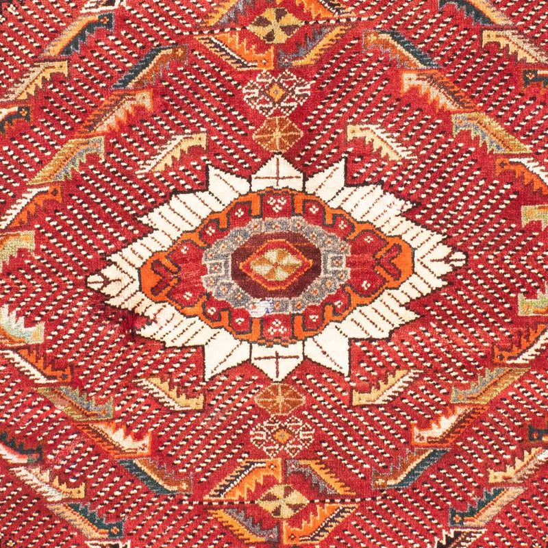 Tapis persan - Nomadic - 167 x 127 cm - rouge foncé