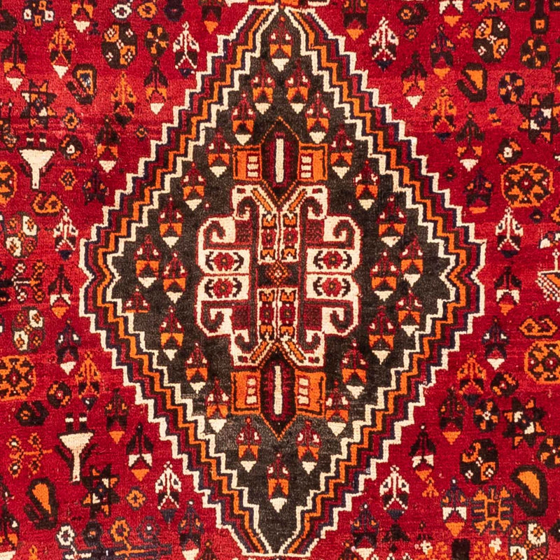 Tapis persan - Nomadic - 275 x 175 cm - rouge foncé