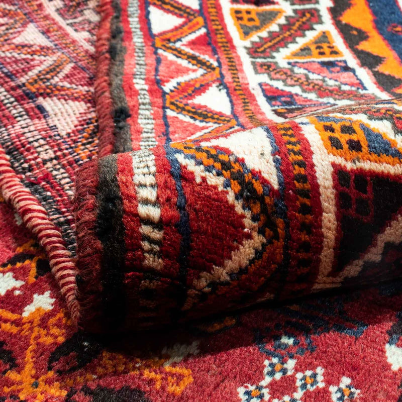 Tapis persan - Nomadic - 275 x 175 cm - rouge foncé
