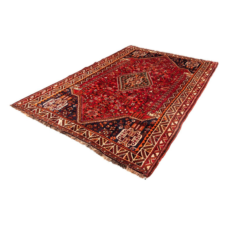 Tapis persan - Nomadic - 275 x 175 cm - rouge foncé