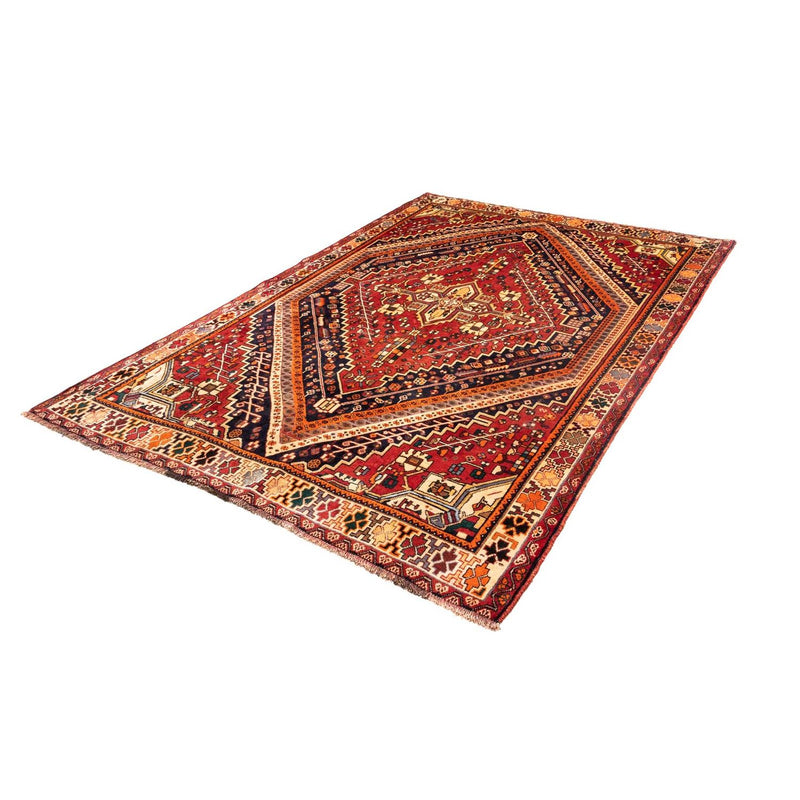 Tapis persan - Nomadic - 255 x 163 cm - rouge foncé