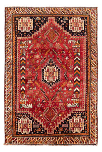 Tapis persan - Nomadic - 234 x 155 cm - rouge foncé