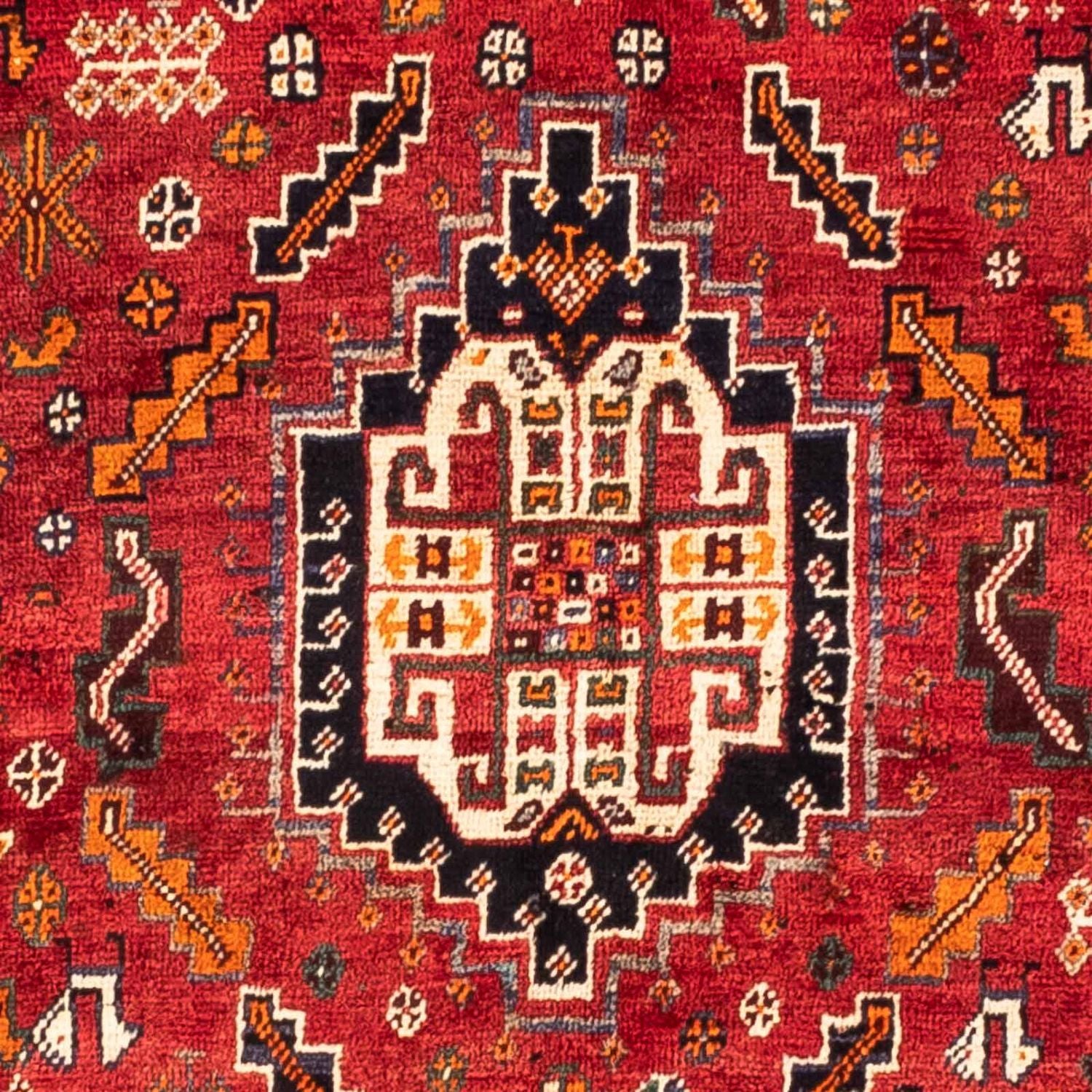 Tapis persan - Nomadic - 234 x 155 cm - rouge foncé