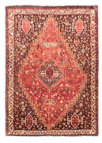 Tapis persan - Nomadic - 176 x 123 cm - rouge foncé