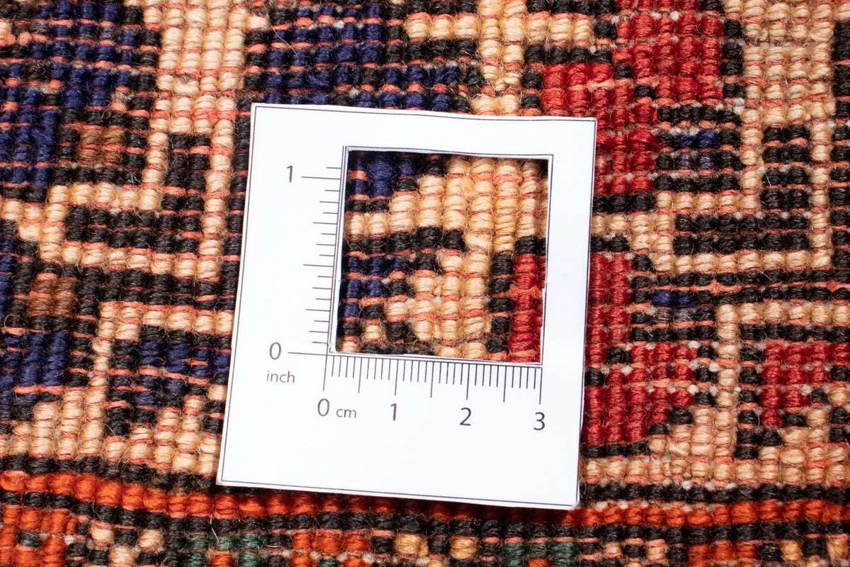 Tapis de couloir Tapis persan - Nomadic - 412 x 107 cm - rouge