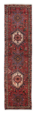 Tapis de couloir Tapis persan - Nomadic - 323 x 82 cm - rouge