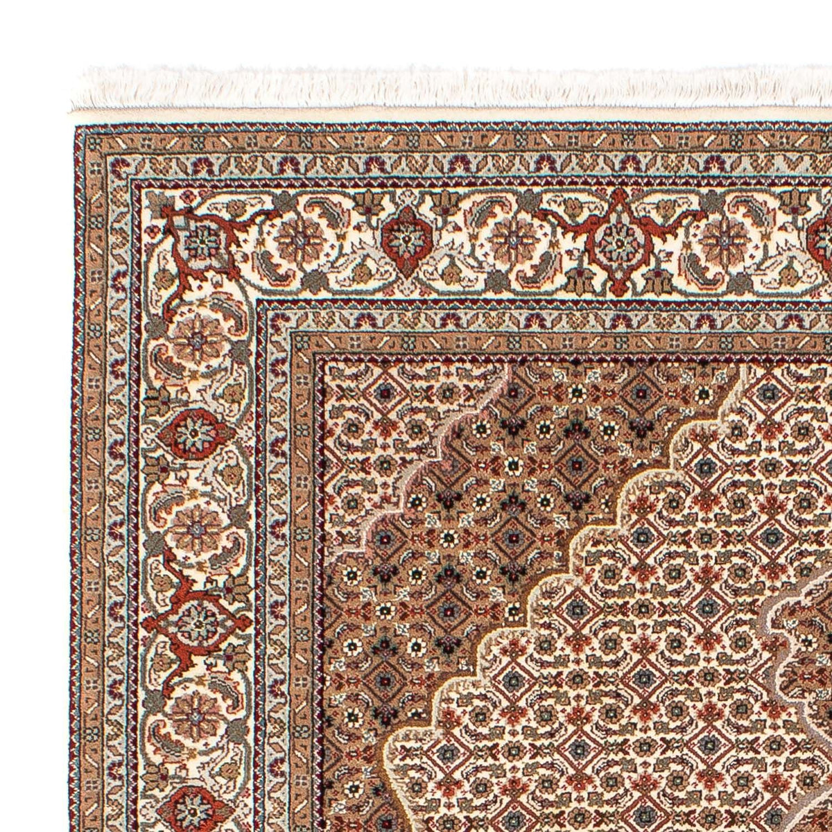 Tapis persan - Tabriz - 239 x 172 cm - beige