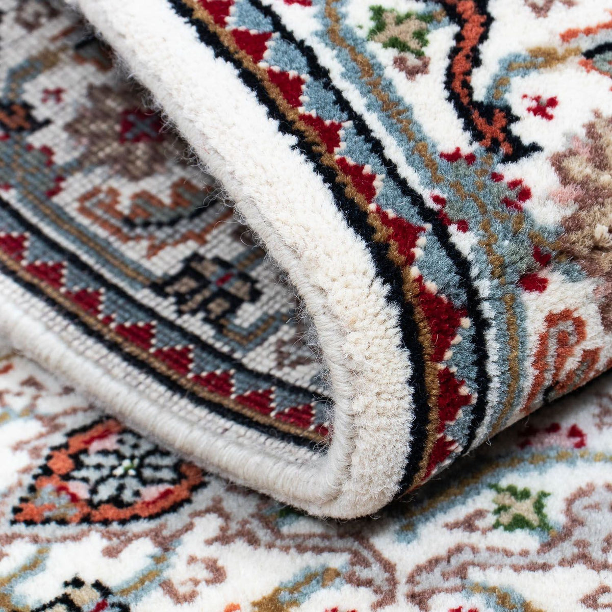 Tapis persan - Tabriz - 140 x 73 cm - beige