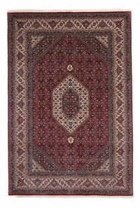 Tapis persan - Bidjar - 297 x 202 cm - rouge foncé