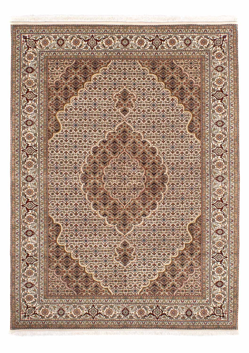 Tapis persan - Tabriz - 242 x 171 cm - beige