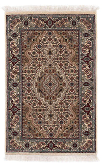 Tapis persan - Tabriz - 90 x 60 cm - marron clair
