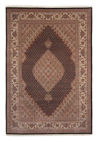 Tapis persan - Tabriz - 303 x 201 cm - bleu foncé