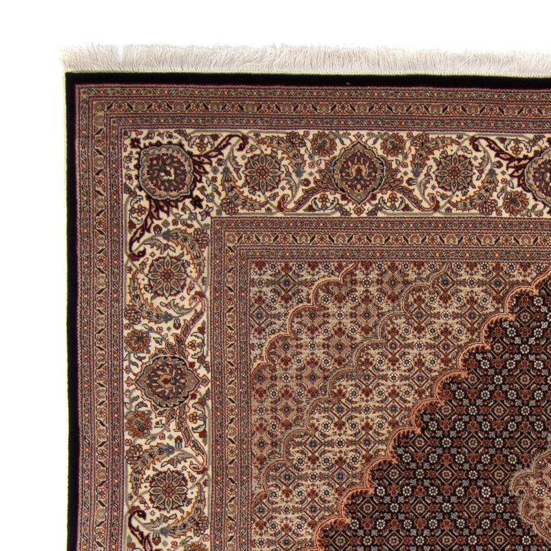 Tapis persan - Tabriz - 303 x 201 cm - bleu foncé