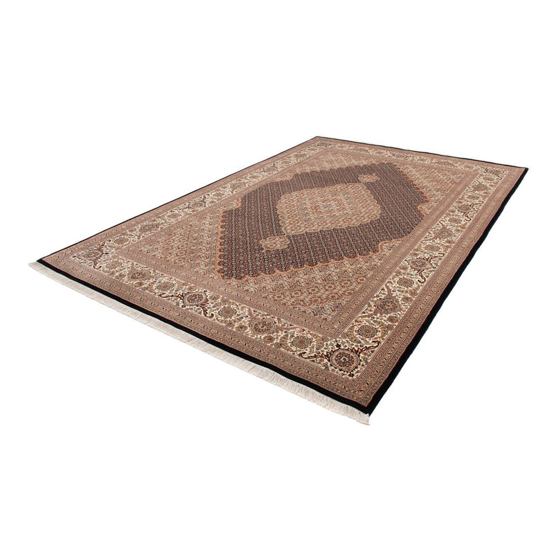 Tapis persan - Tabriz - 303 x 201 cm - bleu foncé