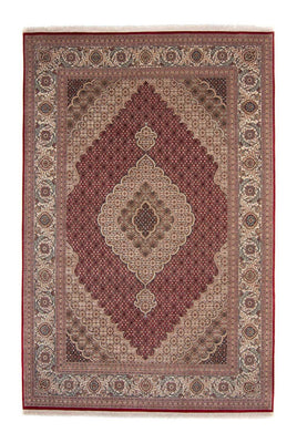 Tapis persan - Tabriz - 306 x 204 cm - rouge