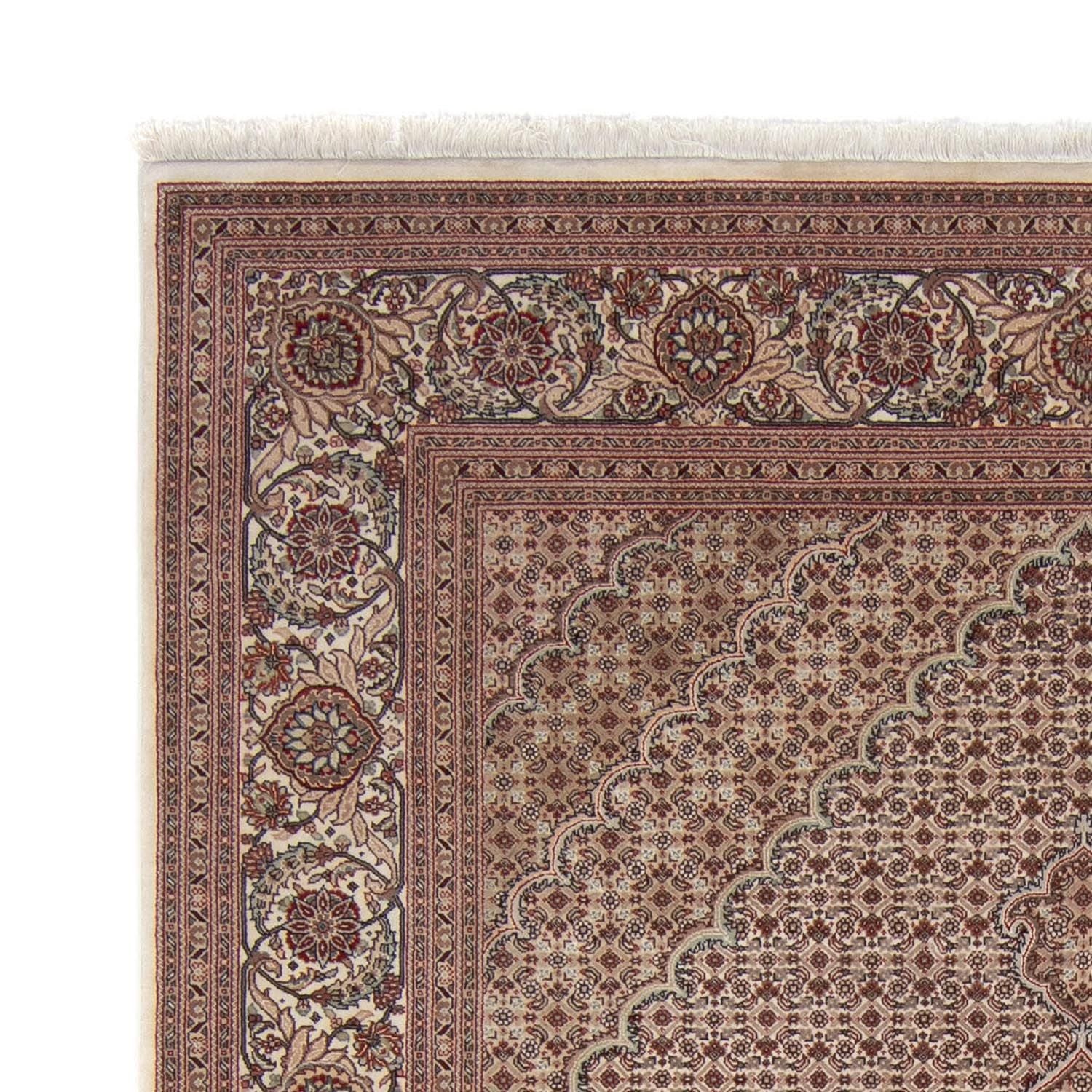 Tapis persan - Tabriz - 294 x 201 cm - beige