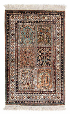 Tapis persan - Classique - 94 x 62 cm - multicolore