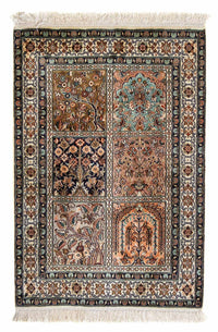 Tapis persan - Classique - 89 x 62 cm - multicolore