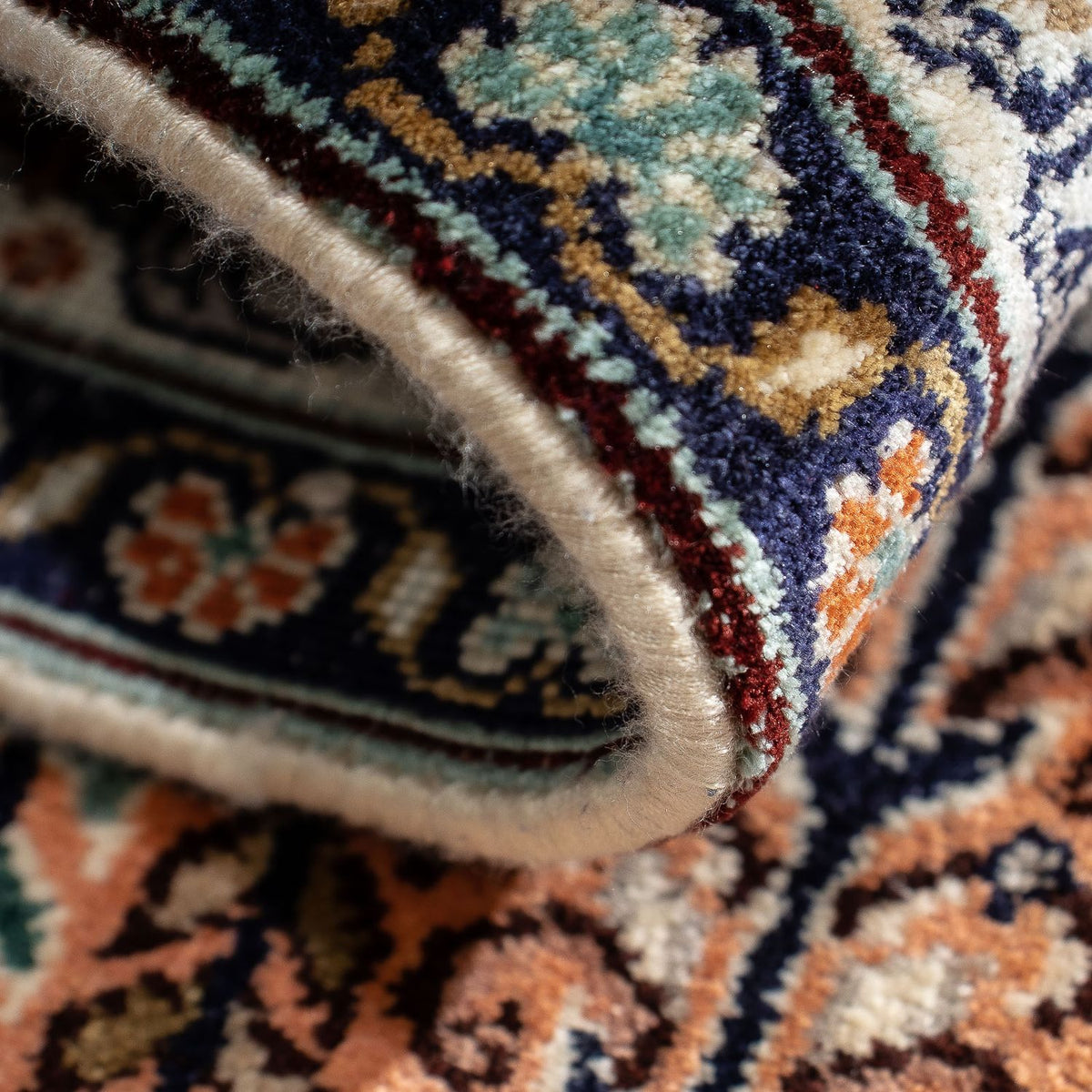 Tapis persan - Classique - 89 x 62 cm - multicolore