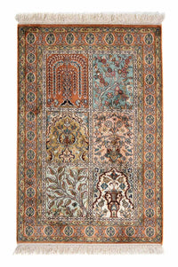 Tapis persan - Classique - 94 x 63 cm - multicolore