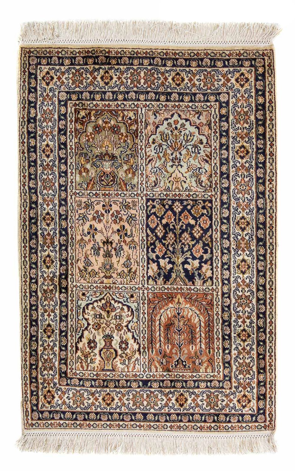 Tapis persan - Classique - 94 x 64 cm - multicolore
