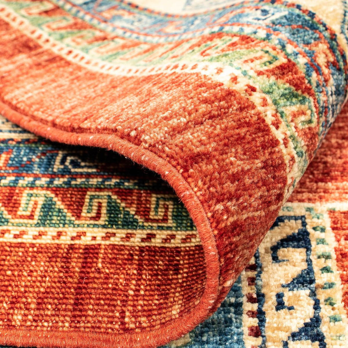 Tapis persan - Nomadic - 384 x 302 cm - rouge foncé