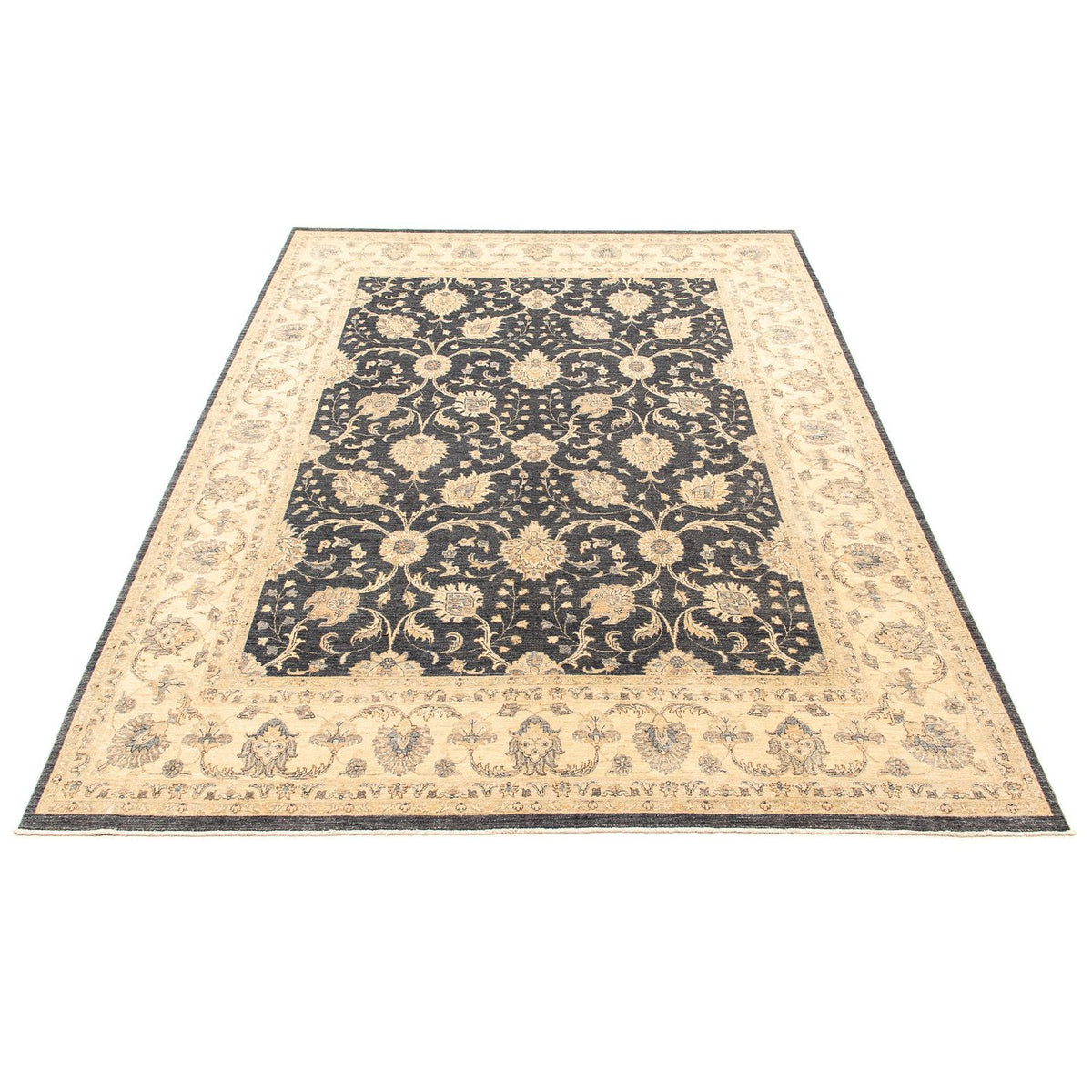 Tapis Ziegler - Moderne - 380 x 303 cm - marron foncé