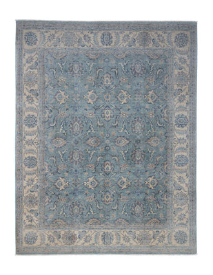 Tapis Ziegler - 306 x 232 cm - bleu