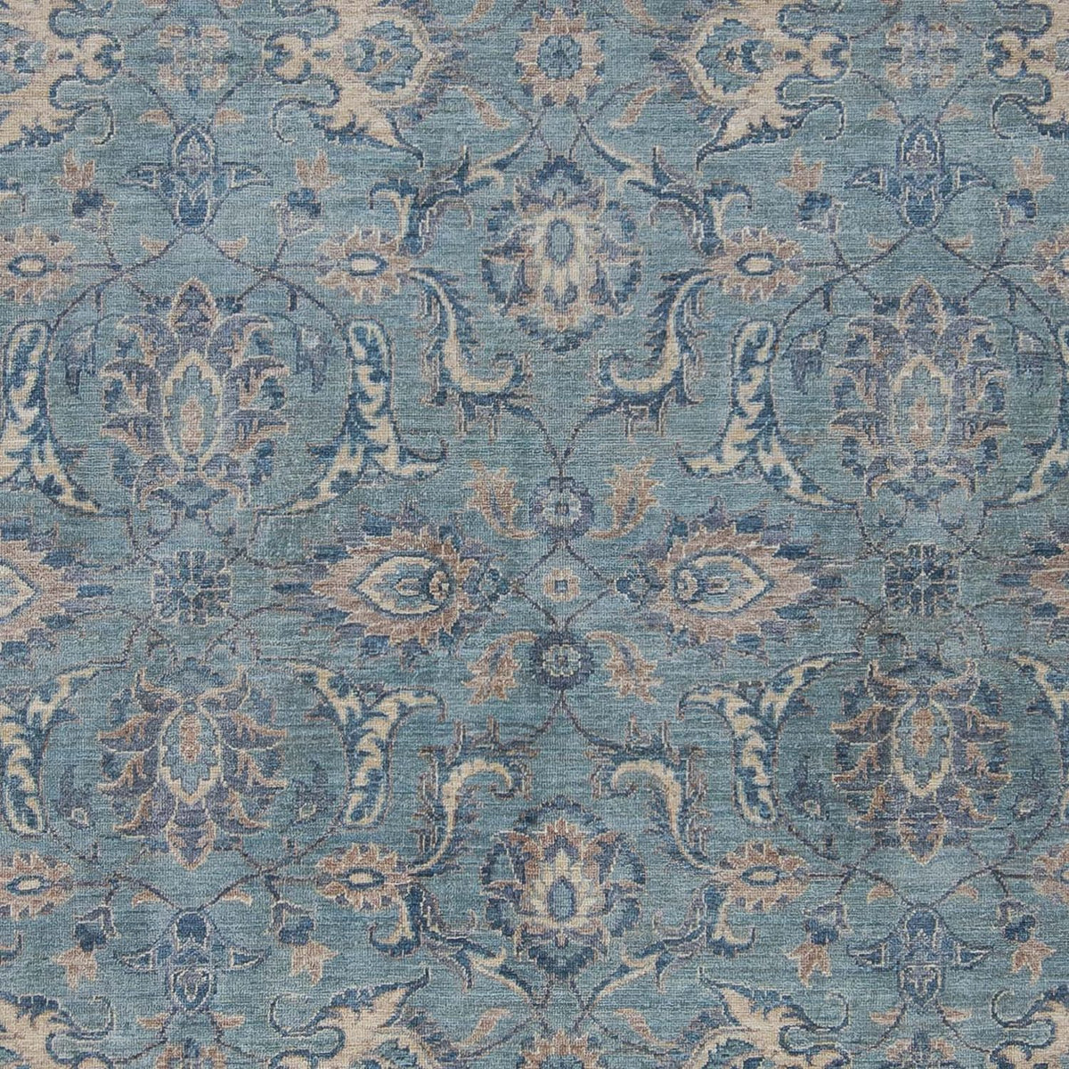 Tapis Ziegler - 306 x 232 cm - bleu