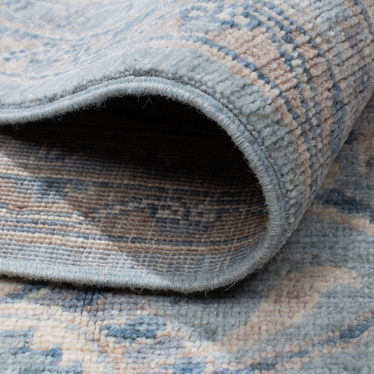 Tapis Ziegler - 306 x 232 cm - bleu