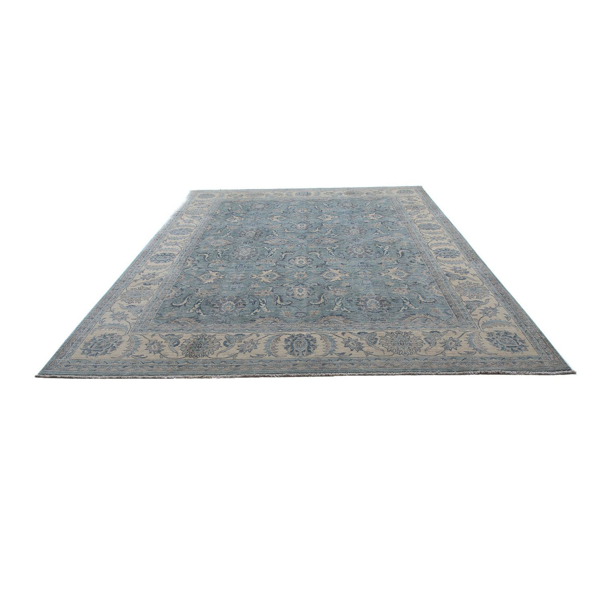 Tapis Ziegler - 306 x 232 cm - bleu