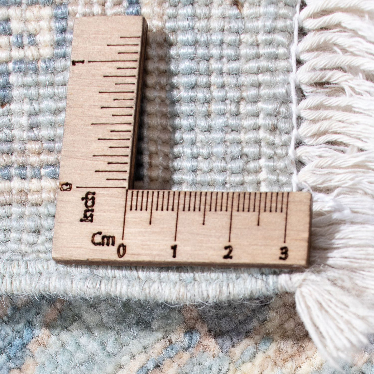 Tapis Ziegler - 306 x 232 cm - bleu