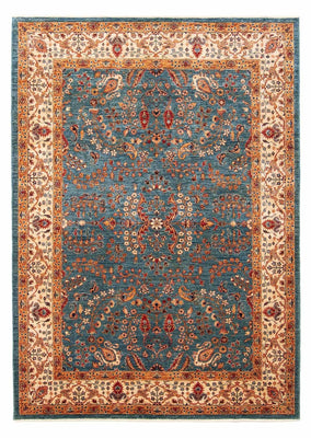 Tapis Ziegler - 238 x 173 cm - bleu foncé