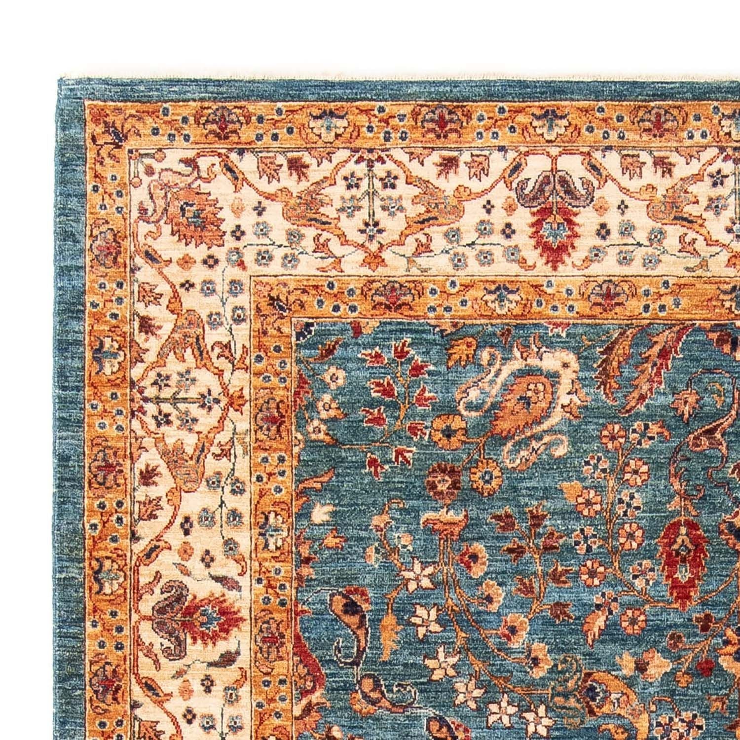 Tapis Ziegler - 238 x 173 cm - bleu foncé