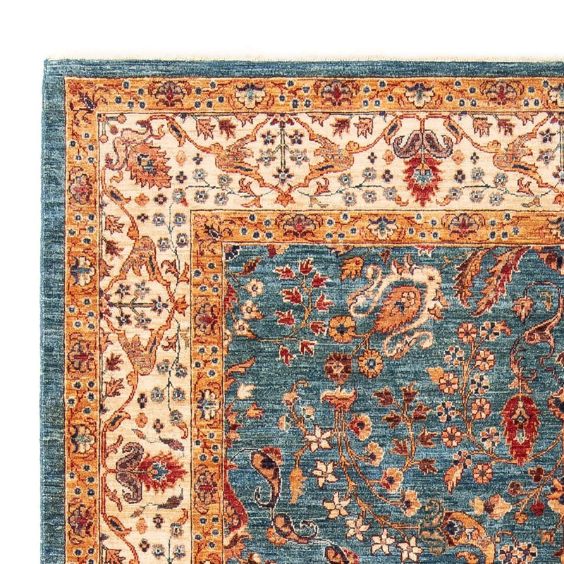 Tapis Ziegler - 238 x 173 cm - bleu foncé