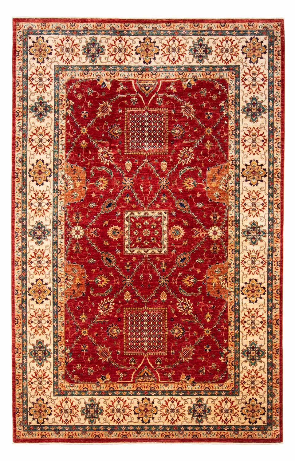 Tapis Ziegler - 319 x 207 cm - rouge foncé