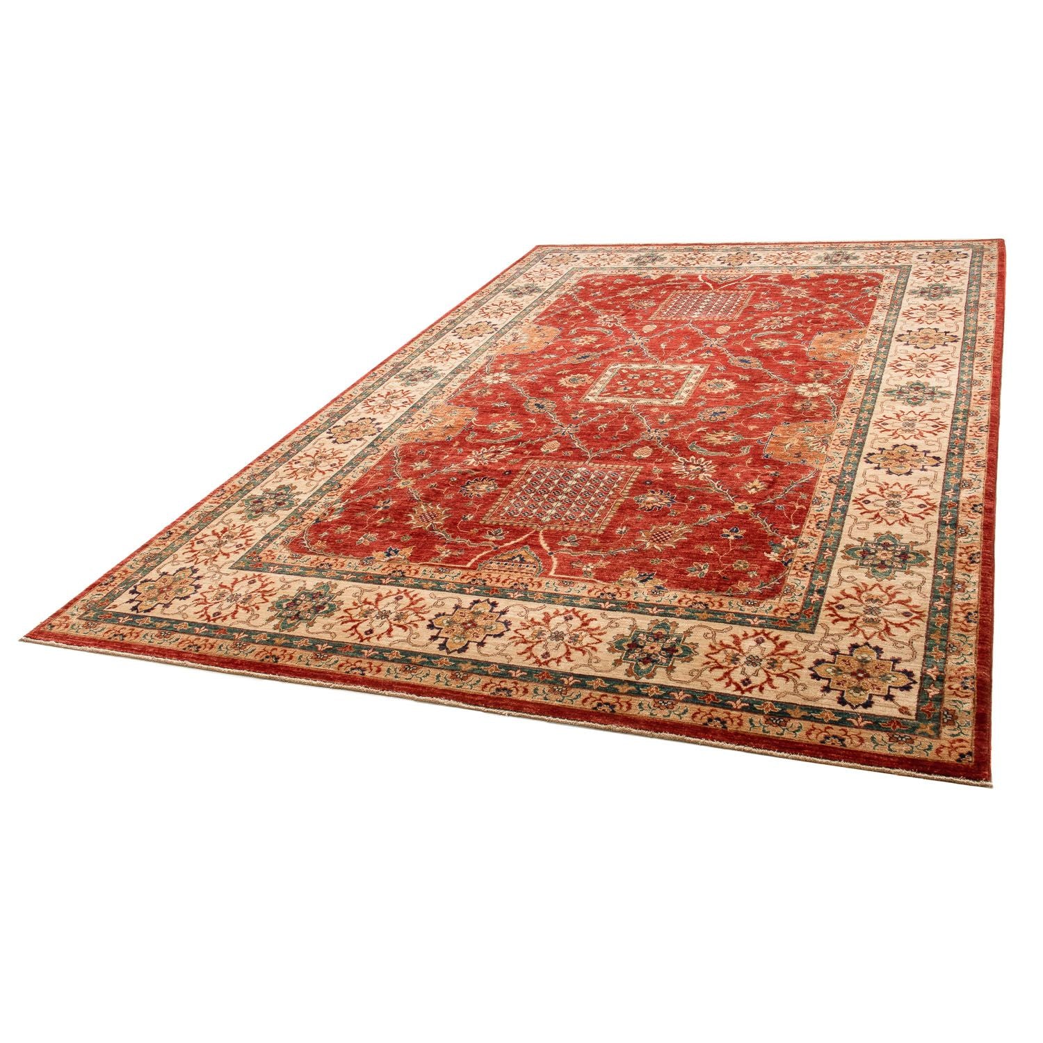 Tapis Ziegler - 319 x 207 cm - rouge foncé