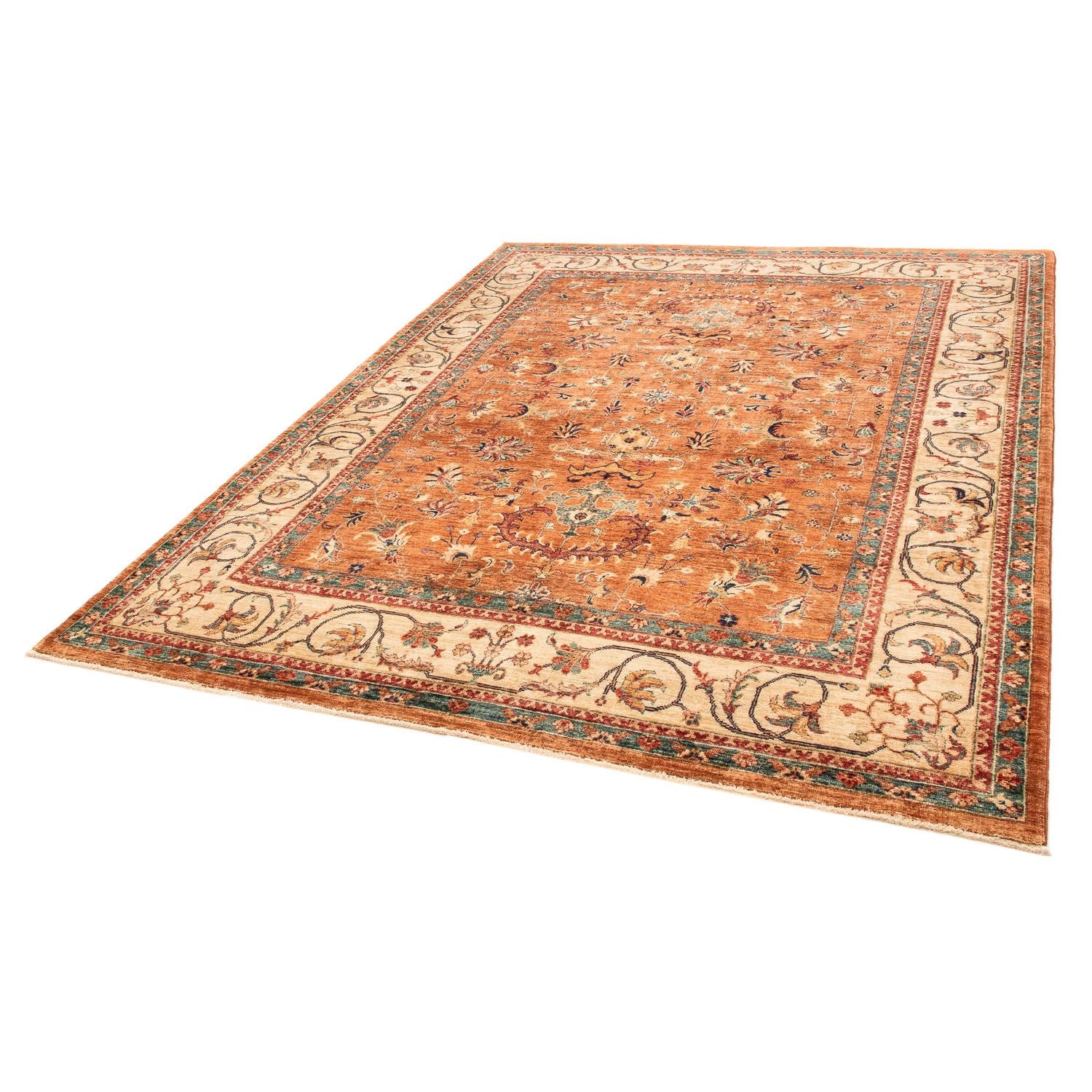Tapis Ziegler - 226 x 174 cm - rouille
