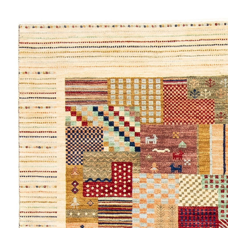 Tapis Gabbeh - Loribaft Persan - 235 x 173 cm - beige