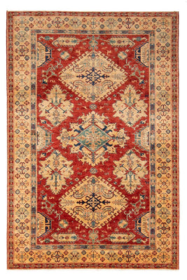 Tapis Ziegler - Kazak - 247 x 172 cm - rouge foncé