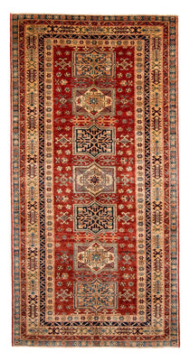 Tapis Ziegler - Kazak - 312 x 158 cm - rouge foncé
