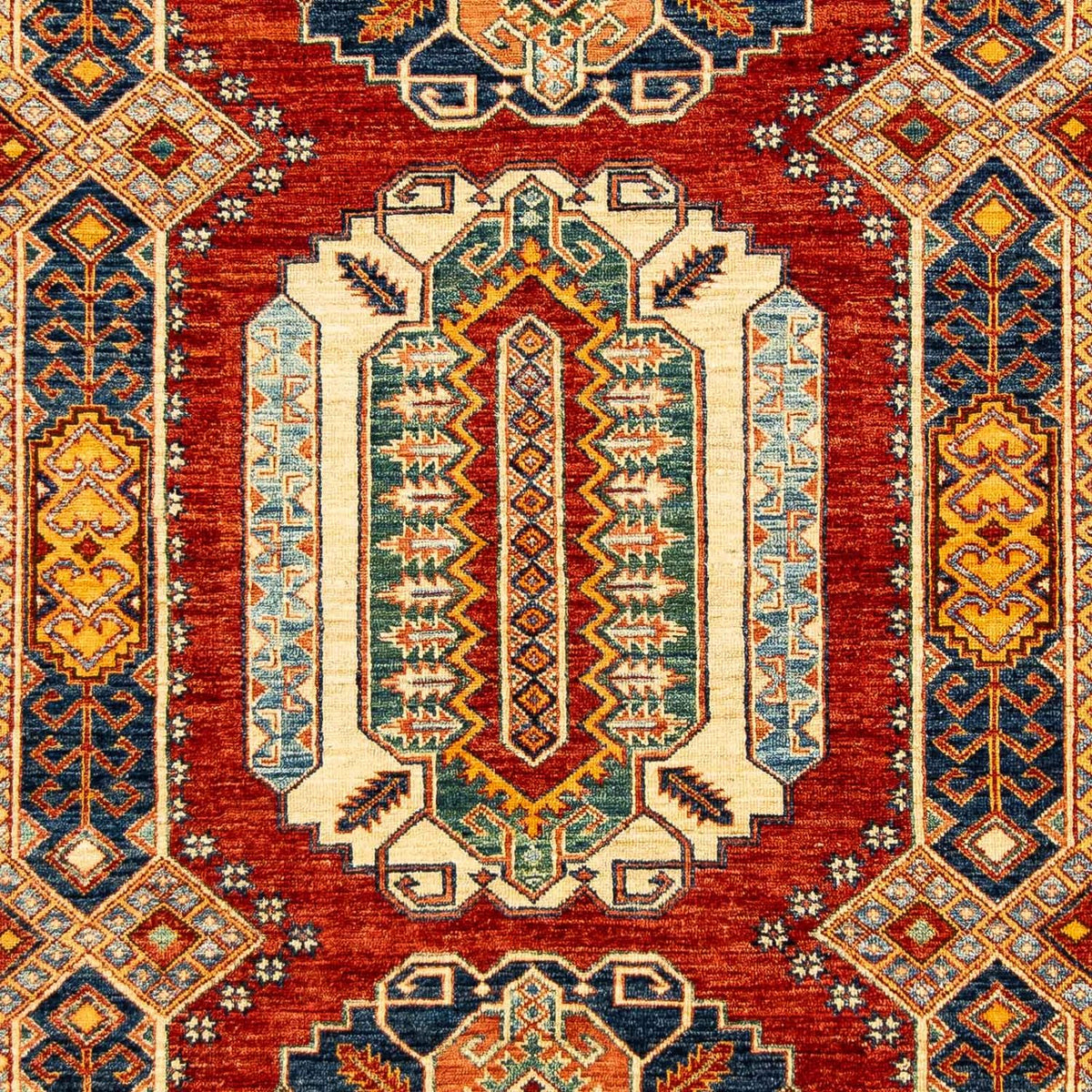 Tapis Ziegler - Kazak - 261 x 184 cm - rouge foncé