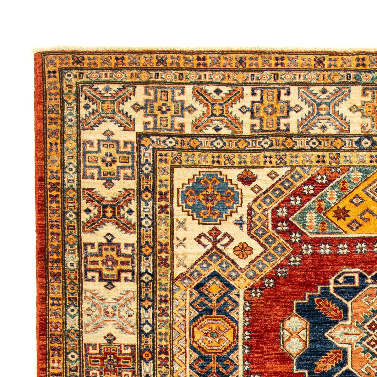 Tapis Ziegler - Kazak - 261 x 184 cm - rouge foncé