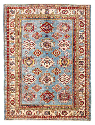 Tapis Ziegler - Kazak - 233 x 184 cm - bleu clair