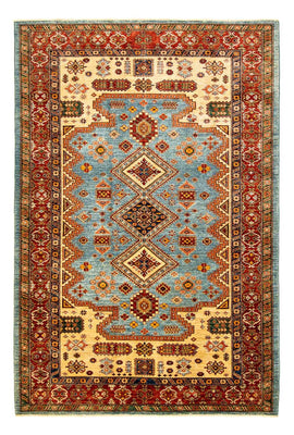 Tapis Ziegler - Kazak - 271 x 184 cm - bleu clair