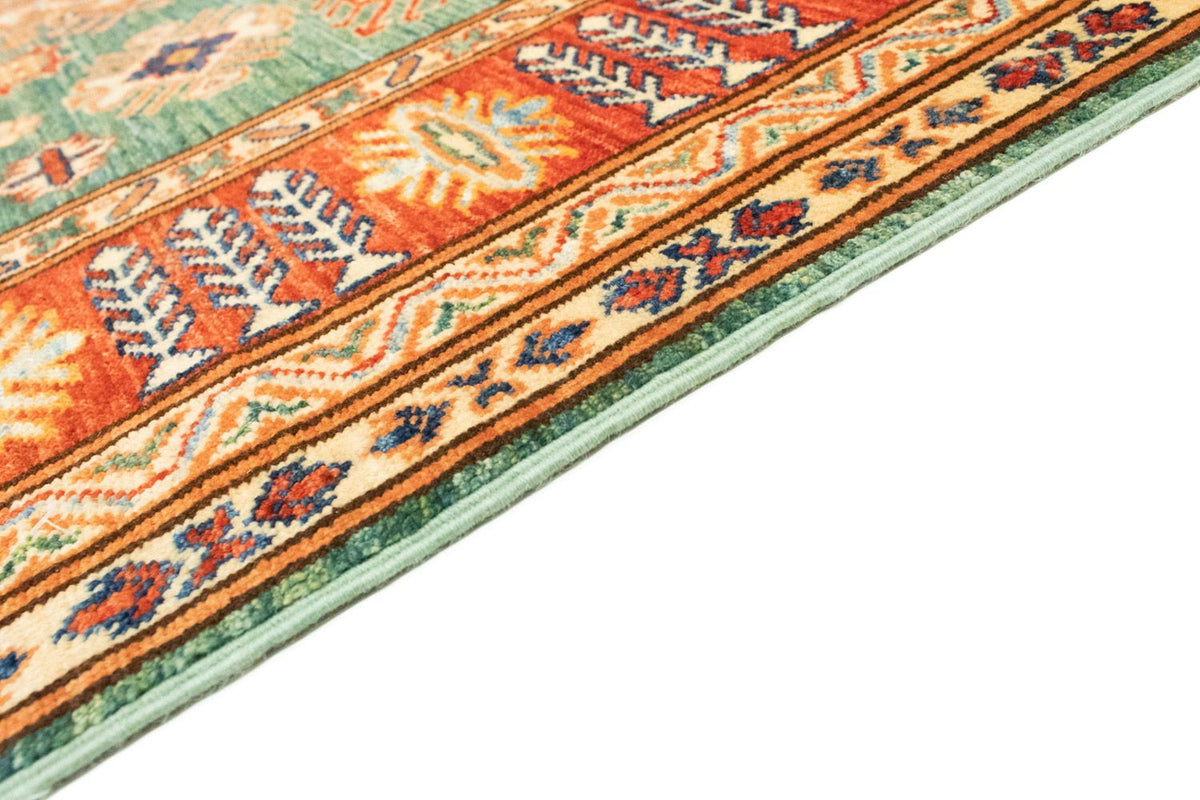 Tapis Ziegler - Kazak - 211 x 150 cm - vert