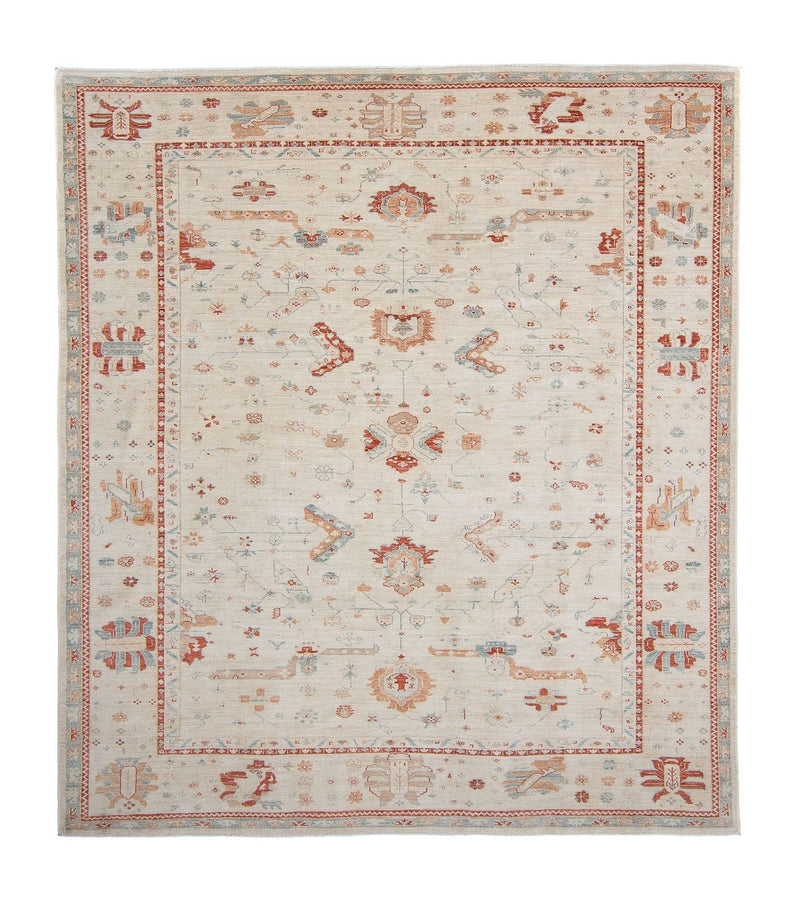 Tapis persan - Nomadic - 280 x 240 cm - beige