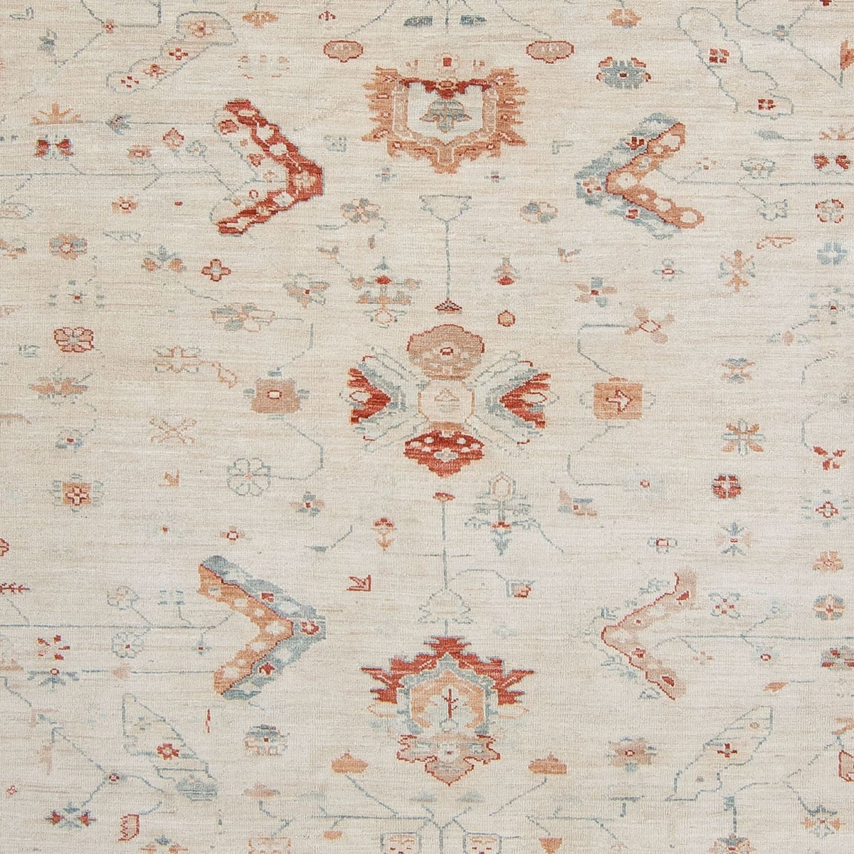 Tapis persan - Nomadic - 280 x 240 cm - beige